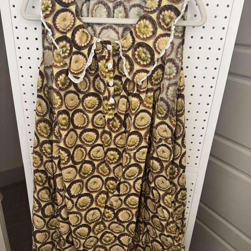 Rachel Antonoff Key Lime Pie Print Dress 2X